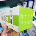 Wifi panorama Çift camera mikrofonlu 360 derece döner led ışıklı gece görüşlü full hd ampul kamera - G5J - KolayMagza