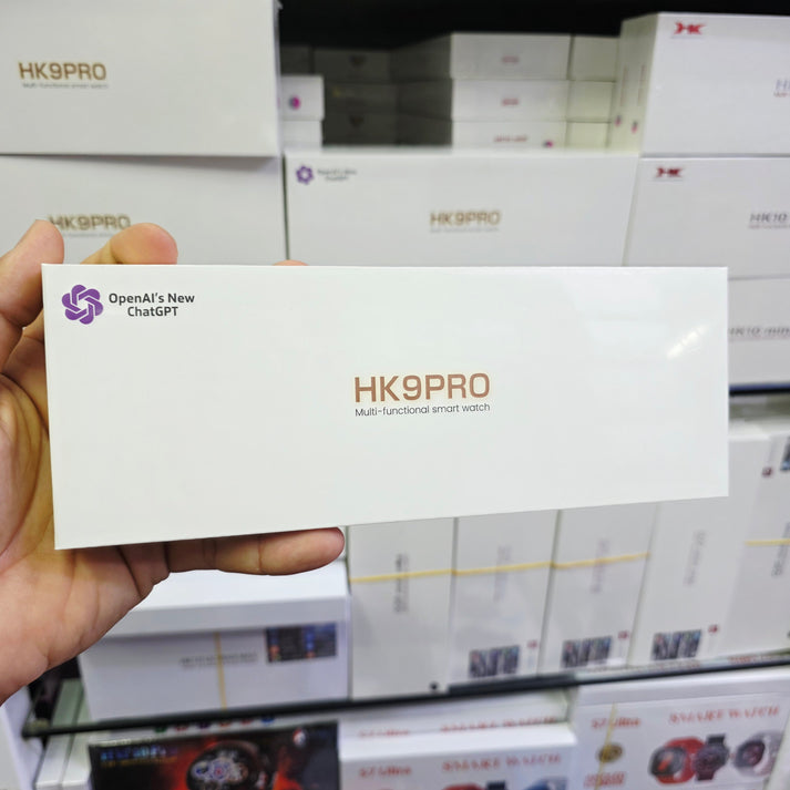 Hk 9 pro amoled 2.02 ekran inç 45mm kordon kilitli akıllı saat - A1T - KolayMagza