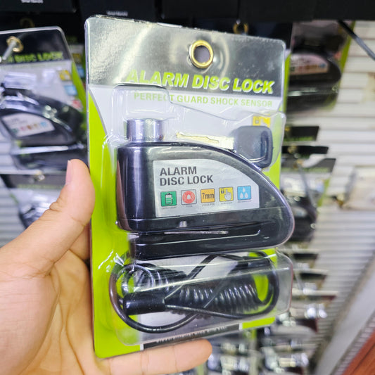 Alarm disc lock motosiklet teker kilidi suya dayanıklı alarmlı kolay kurulum tn-1404 - G5M