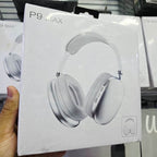 P9 max kafa üstü pedli ayarlanabilir hafıza kartı aux destekli ios android uyumlu bluetooth kulaklık - U1U - KolayMagza