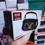 Taşınabilir rgb led ışıklı 12 saat çalışma süreli mikrofonlu basslı 5,3v bluetooth hoparlör