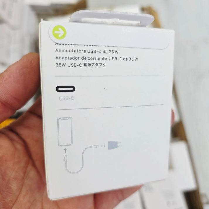 Aple 35w typec çıkışlı hızlı şarj adaptör başlığı 16/17 pro max ios uyumlu - S3Q - KolayMagza