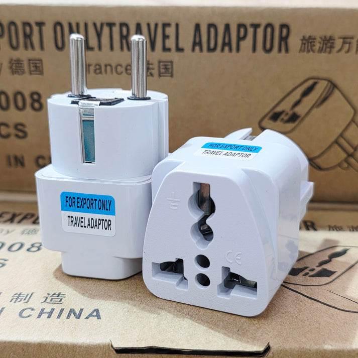 ( 20 pieces ) Universal converter plug American British plug adapter head