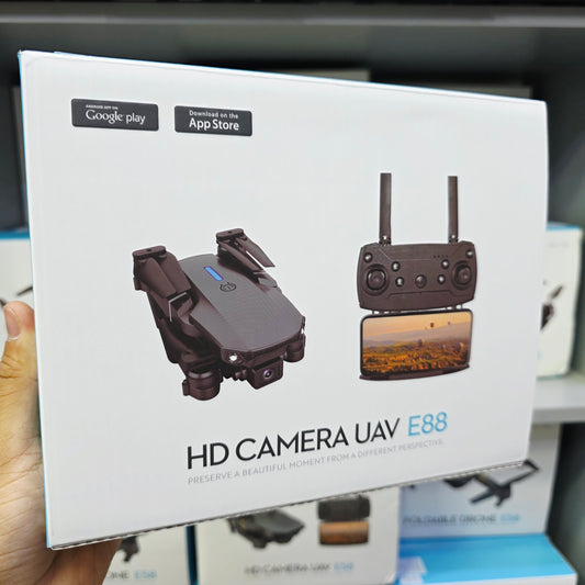E88 4k Hd Çift Kameralı App Kontrol Wifi Katlanabilir akıllı Drone - G5R