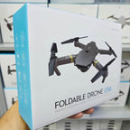 طائرة بدون طيار E58 Fly More Combo مزودة بكاميرا عالية الدقة بدقة 4K، وإقلاع وهبوط تلقائي، وجهاز تحكم عن بعد قابل للتركيب على الهاتف - G5S
