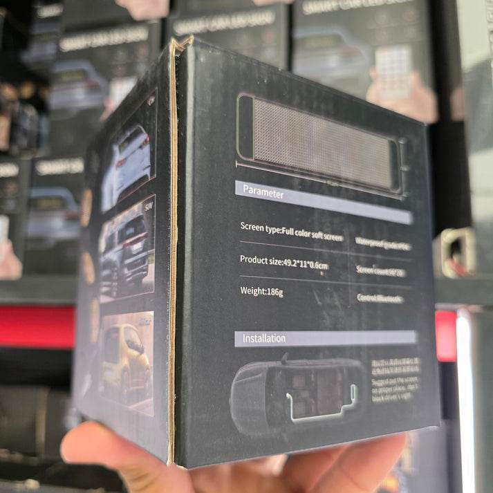 492*110mm smart car led panel kumandalı esnek led amtrix ekran paneli - G5T - KolayMagza