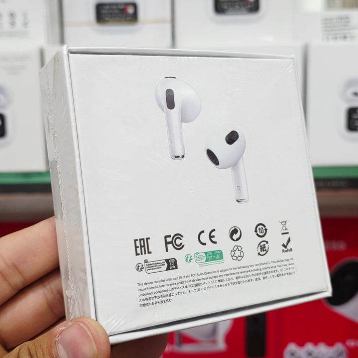 Ekranlı airpods 3.nesil ANC ENC modlu mikrofonlu dokunmatik kulak içi bluetooth kulaklık t12 - B3H - KolayMagza