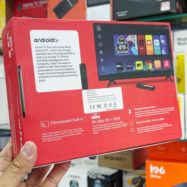 Çift kollu Hdmi game tv stick 8k ultra hd set 5G youtube netflix destekli - G5Y - KolayMagza