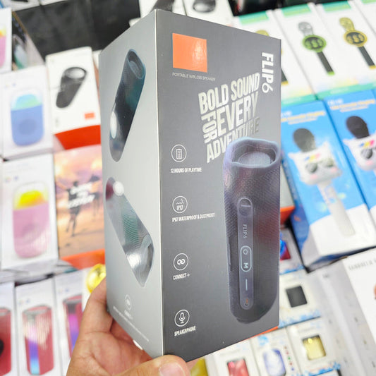 Flip6 12 saat pil ömürlü suya dayanıklı mikrofonlu typeC şarj edilebilr taşınabilir bluetooth hoparlör kolaymagza ,klolay magza, km , km tech, km technology, toptan telefon aksesuarları, toptan, Kolaymagza, KolayMazga, KM technology, KM tech, toptan gsm, toptan ürünler, e-ticaret toptan, eminönü toptan, tahtakale, tahtakale toptan