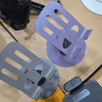 Masa üstü metal 360 derece döner telefon standı - N1E - KolayMagza