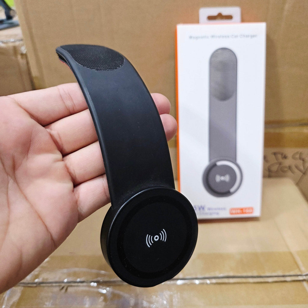 15W kablosuz magsafe şarj edebilir katalanabilir torpido üstü esnek telefon tutucu Wh-160 - R2H - KolayMagza