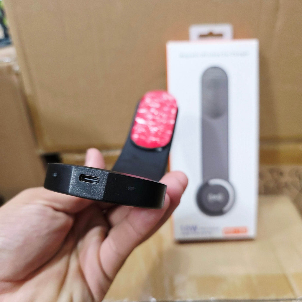 15W kablosuz magsafe şarj edebilir katalanabilir torpido üstü esnek telefon tutucu Wh-160 - R2H - KolayMagza