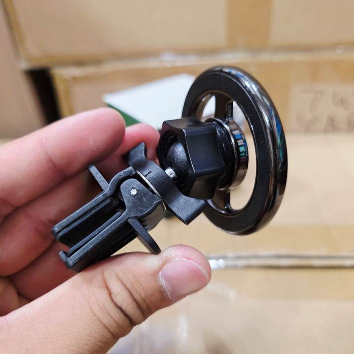 Havalandırmaya takılan magsafe manyetik 360° döner araç telefon tutucu - kolay kurulum, güçlü tutuş - R1M - KolayMagza