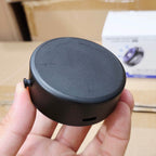 Vantuz emişli vakumlu typeC şarjlı magnetli sabit başlı araç içi telefon tutucu - R2L - KolayMagza