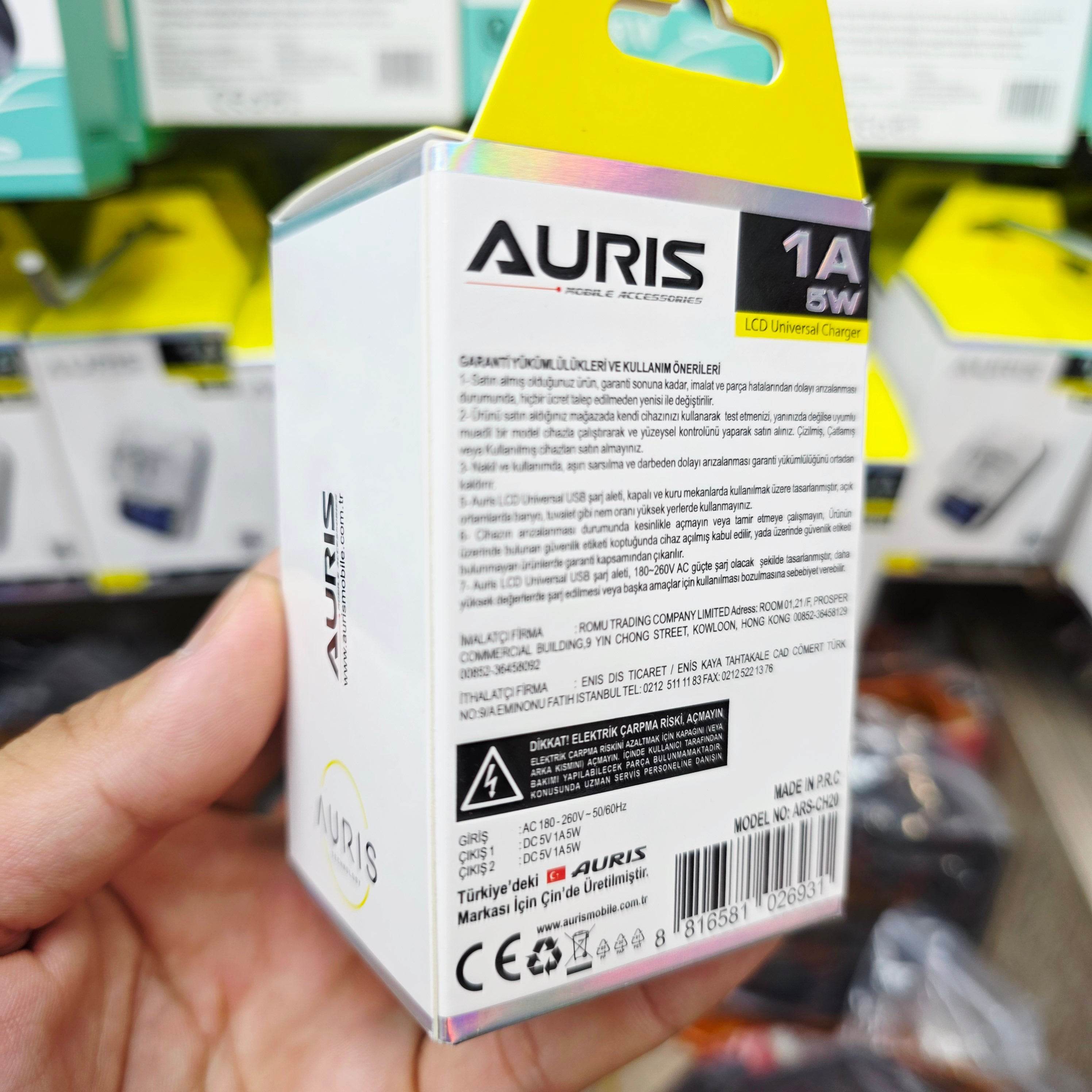 Universal batarya akrep şarj aleti 1A 5W - S3Y - KolayMagza