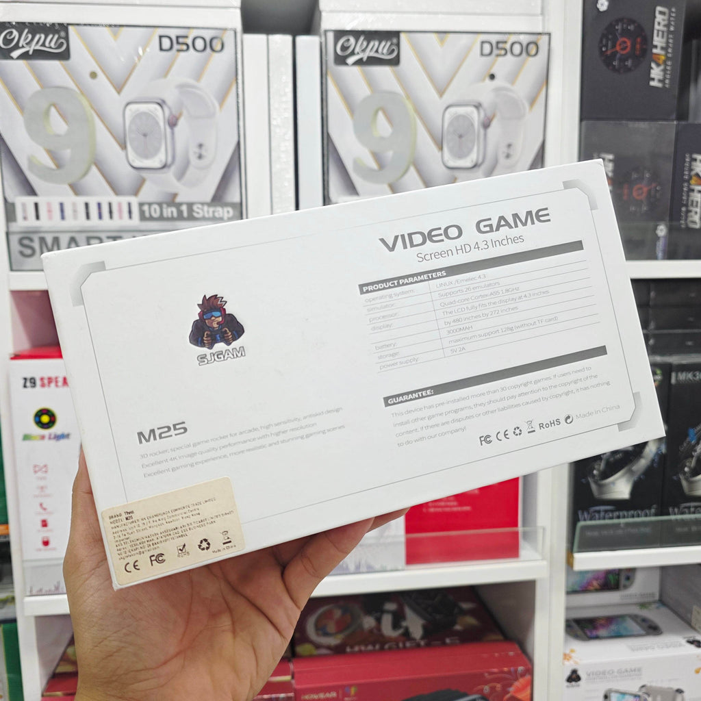 Sjgam M25 Taşınabilir Oyun Konsolu 25 Emülatör 4.3 Inç Ekran 3d Atari Oyunları Pes 2023 Gta Vice 64 gb hdmi çıkışlı oyun konsolu - G6N - KolayMagza