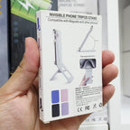 slim magnetic tripod stand foldable adjustable table top - N1V