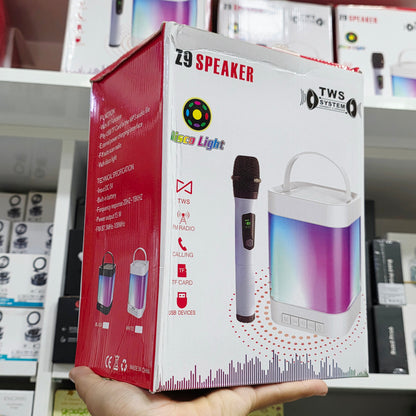 Z9 speaker mikrofonlu tws radyolu aramalı sd kart/usb destekli bluetooth hoparlör - H3S