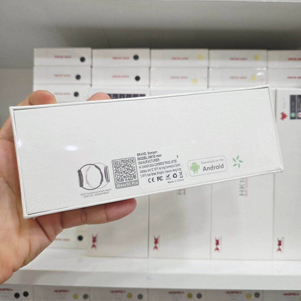 Hk10 mini yapay zeka destekli NFC 47mm 1,75inç bluetooth aramalı konuşmalı ios android uyumlu akıllı saat - A2S - KolayMagza