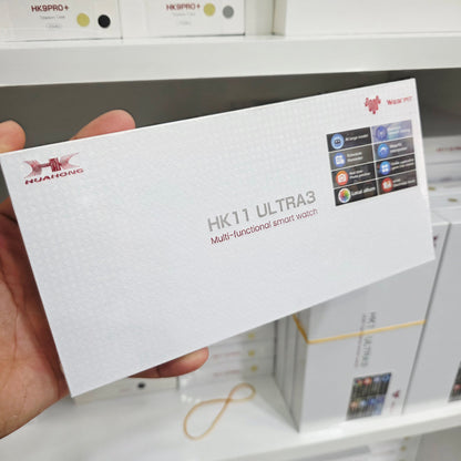 Hk 11 ultra3 amoled 49mm 2,02inç ios android uyumlu akıllı saat - A2U