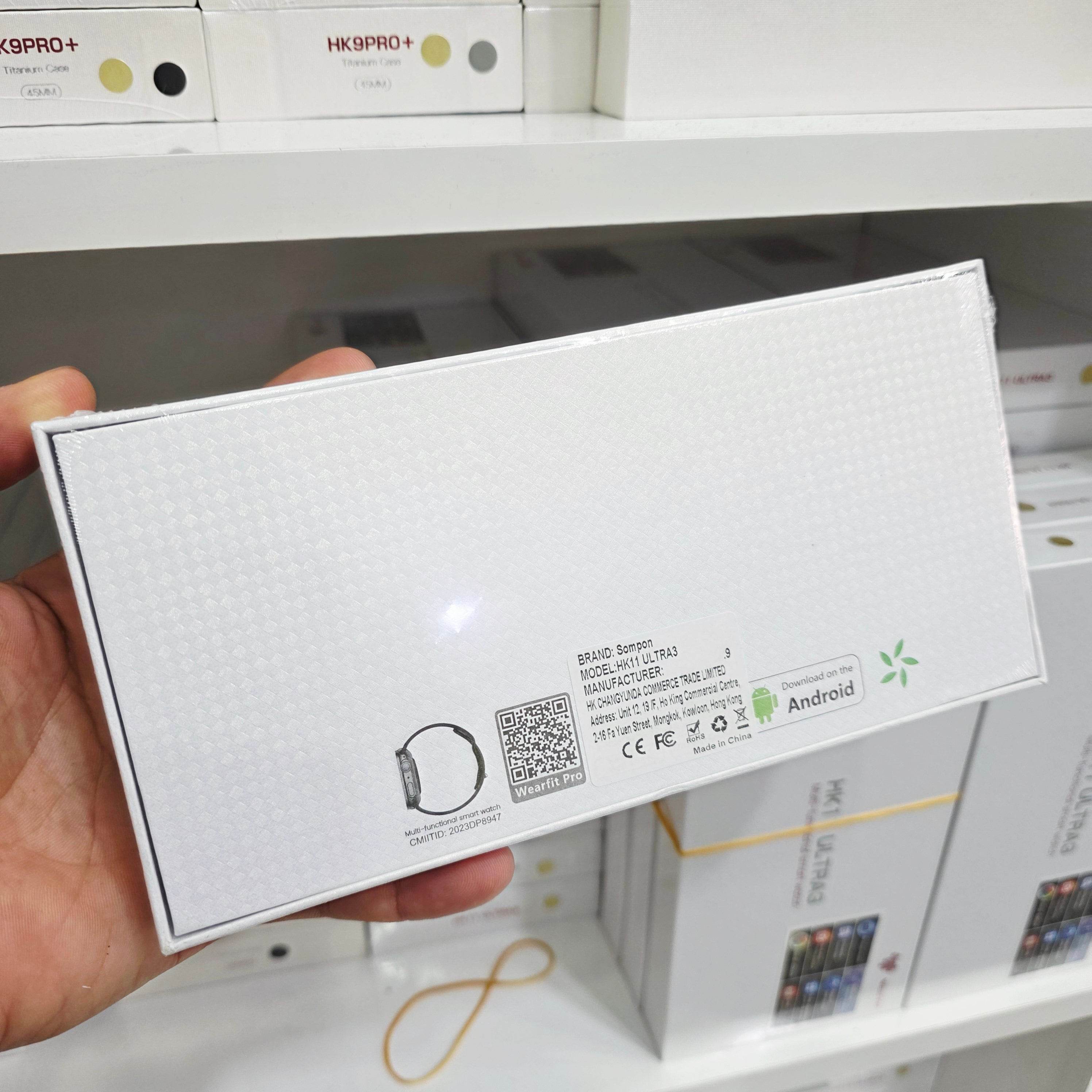 Hk 11 ultra3 amoled 49mm 2,02inç ios android uyumlu akıllı saat - A2U - KolayMagza