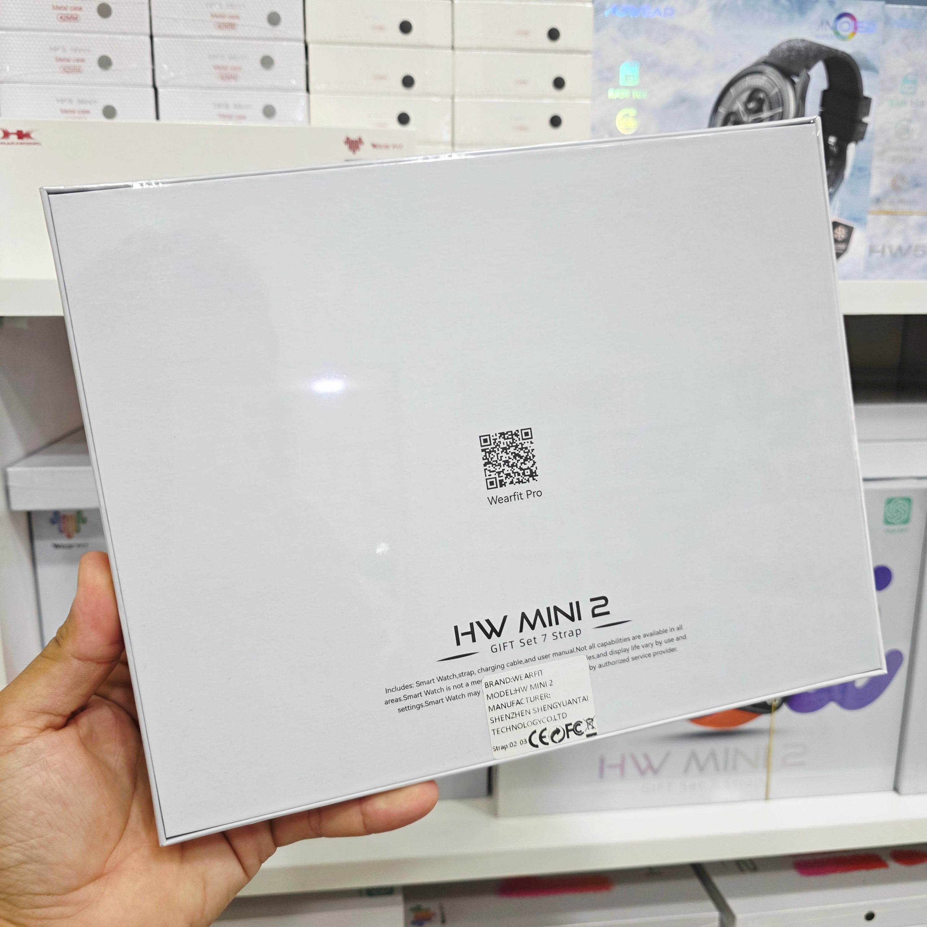 Hw mini2 41mm 1,75 inç chatgbt yapay zeka destekli 7 kordonlu akıllı saat - A2X - KolayMagza