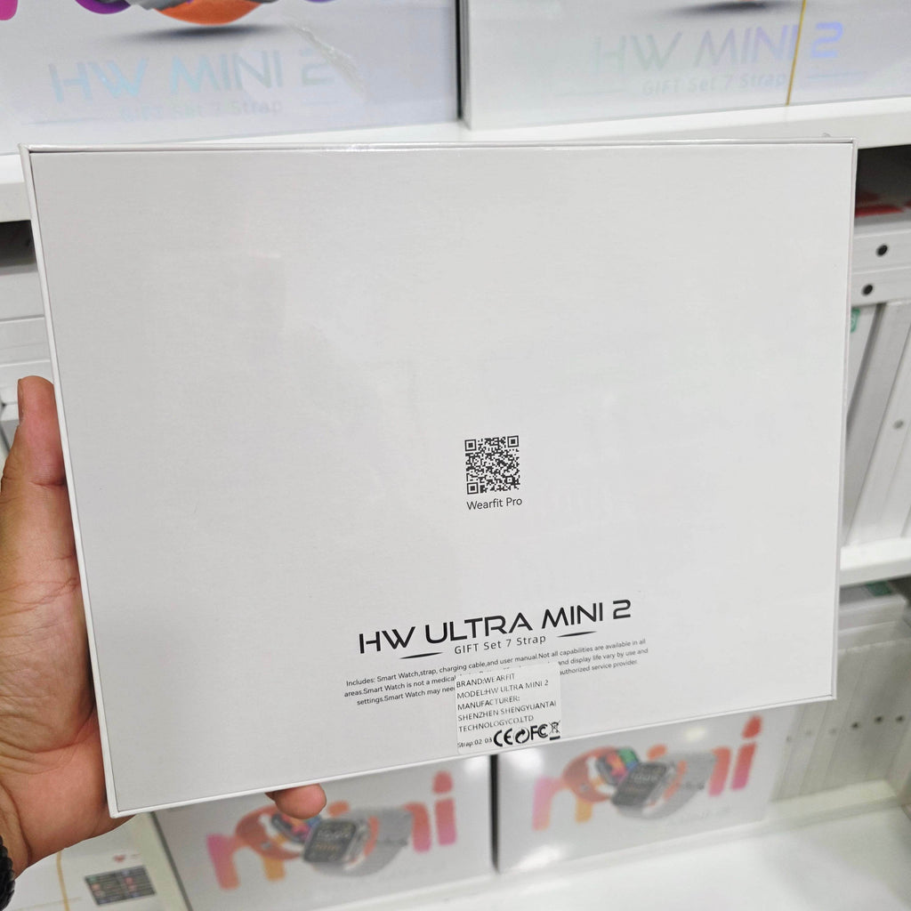 Hw ultra mini 2 41mm 1,75inç ekranlı 7 kordonlu ios android uyumlu akıllı saat - A2Y - KolayMagza