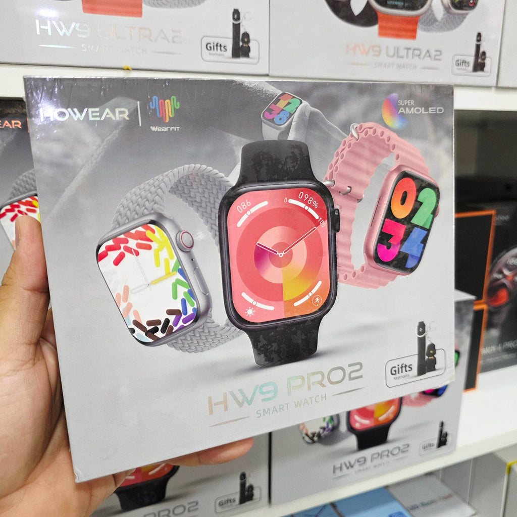 Hw9 pro2 amoled ekranlı 45mm anahtarlık hediyeli ios android uyumlu akıllı saat - A3A - KolayMagza