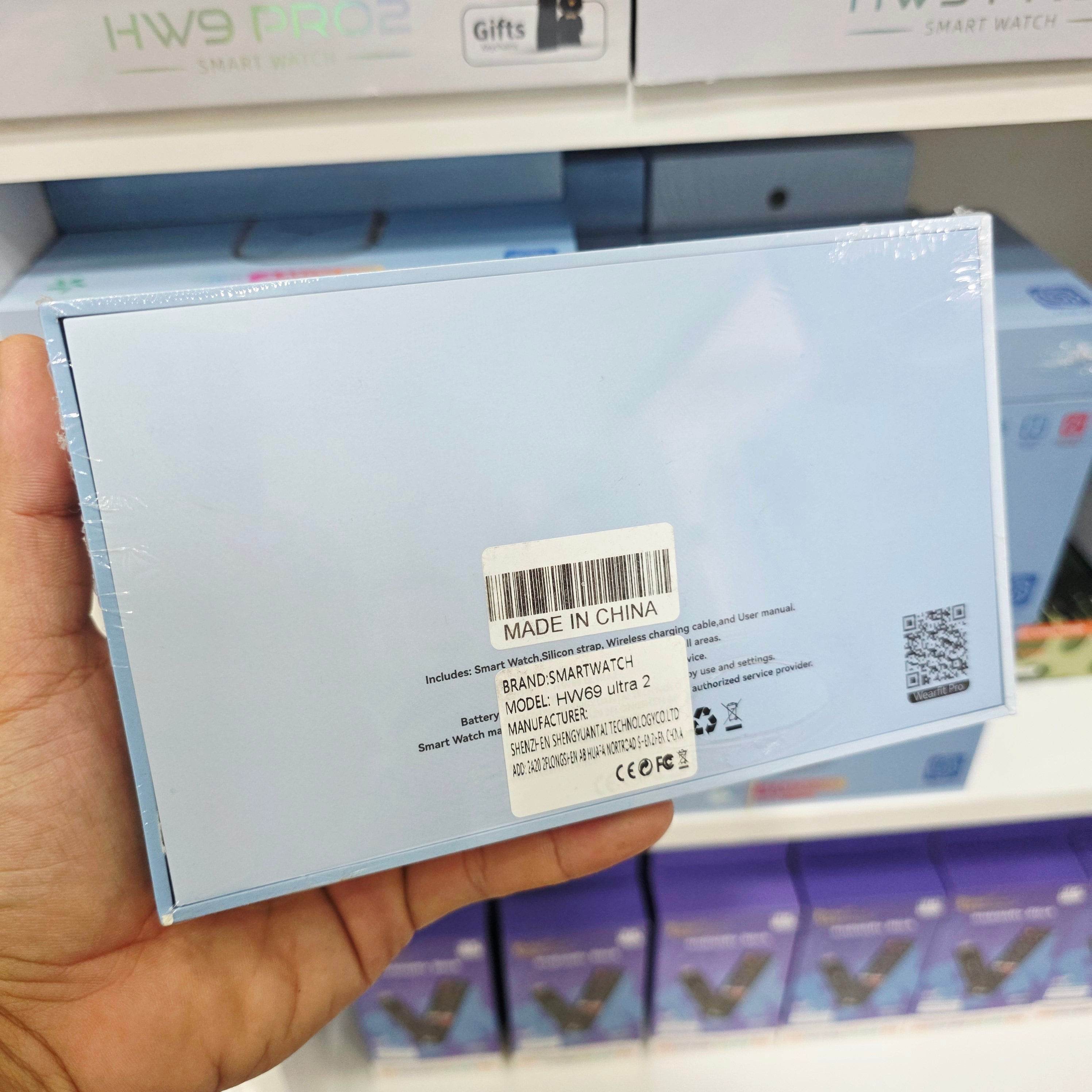 Hw69 ulta2 49mm 2,1 inç amoled ekranlı ios android uyumlu akıllı saat - A3B - KolayMagza