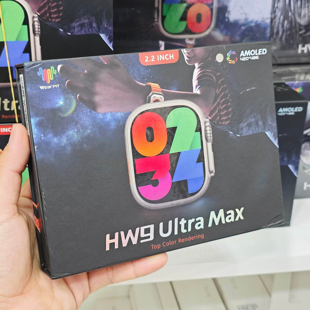 Hw ultra max 49mm amoled ekranlı 2,2 inç ios android uyumlu akıllı saat - A3D - KolayMagza