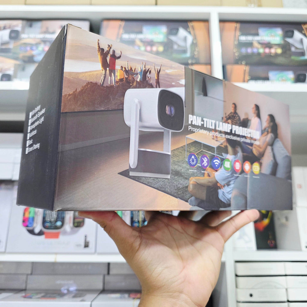 K2 Kablosuz Projektör Ultra HD, 4 Saat Şarj Kapasitesi, 300 ANSI, Wifi 6, Bluetooth 5.2, Android 11 - G5P - KolayMagza