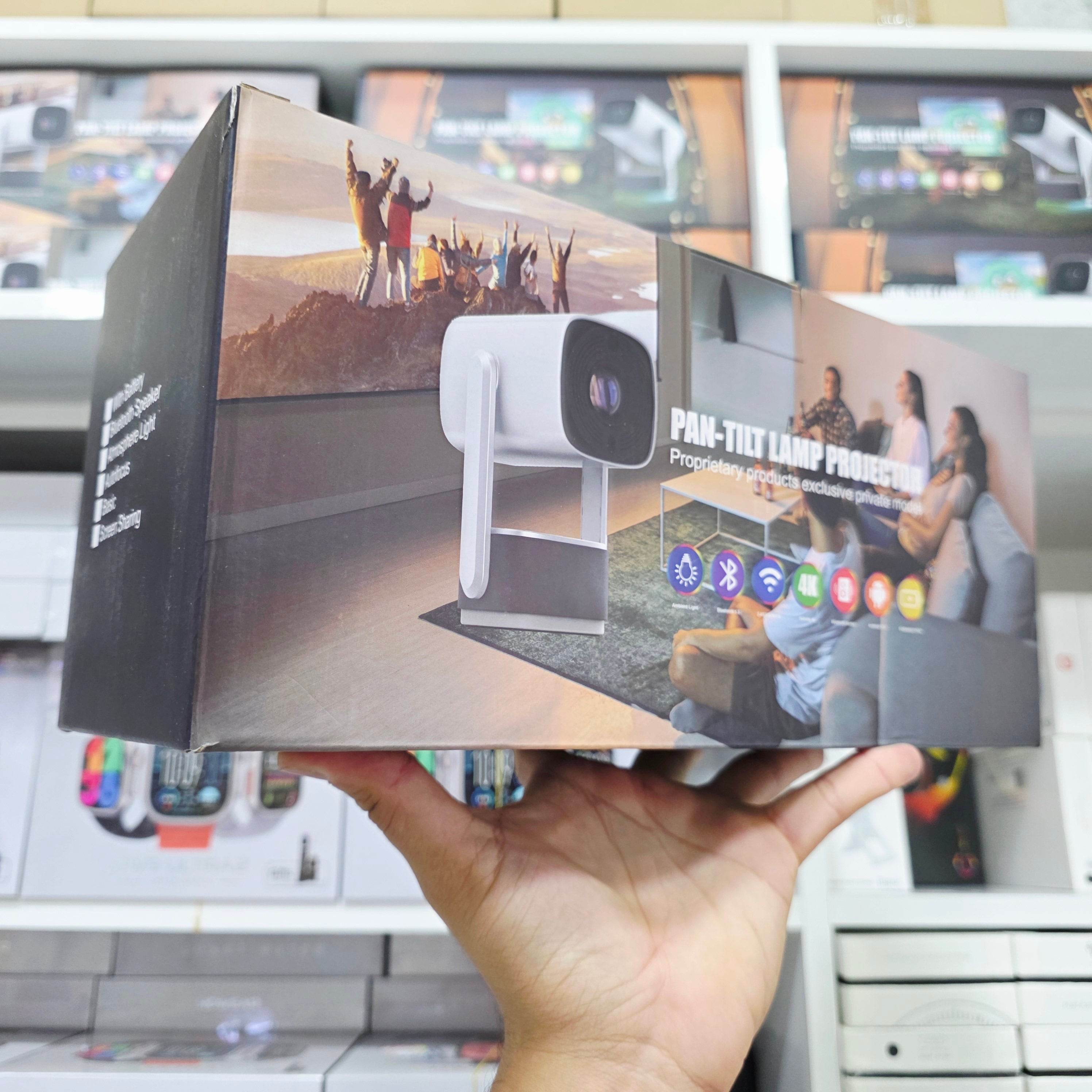 K2 Kablosuz Projektör Ultra HD, 4 Saat Şarj Kapasitesi, 300 ANSI, Wifi 6, Bluetooth 5.2, Android 11 - G5P - KolayMagza