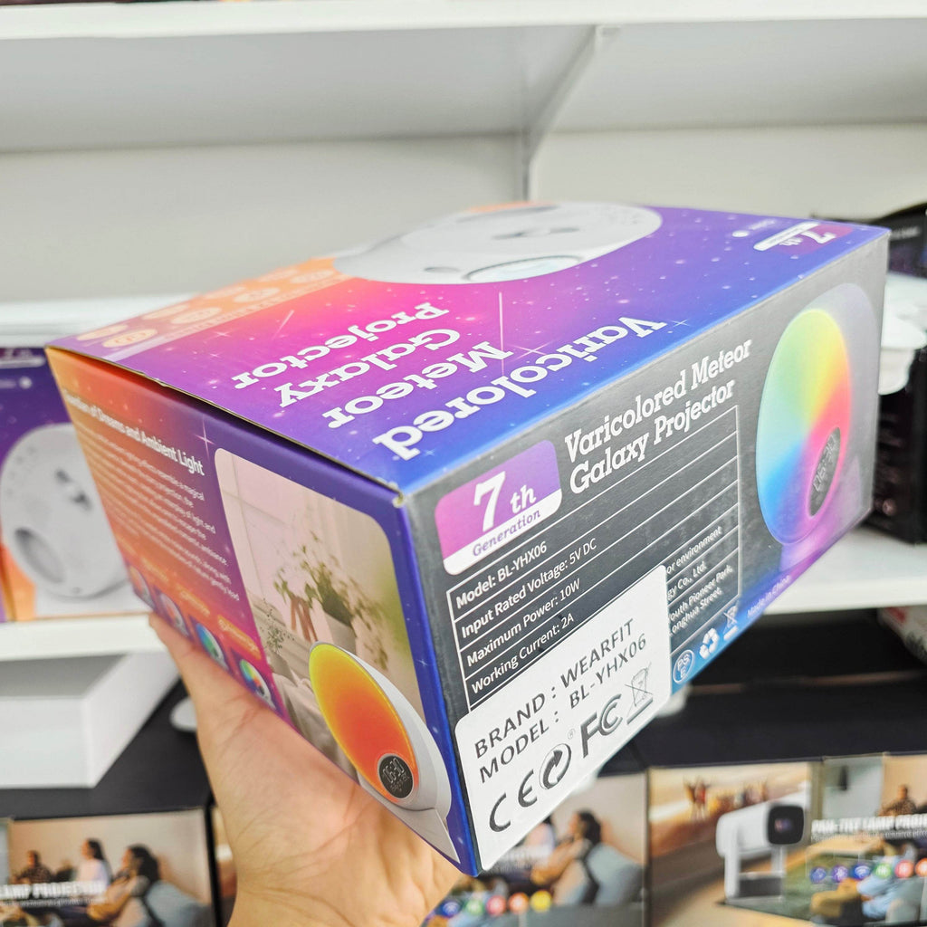 Galaxy Projektör Yıldız Gökyüzü Projeksiyon Lambası 13 Film Diski RGBCW Yatak Odası Ortam Işığı Gece Lambası BT Hoparlörler 15 Beyaz Gürültü Parçası 1H/2H/4H Uzaktan Kumanda ile Zamanlayıcı Ay - H3P - KolayMagza