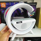 G Kablosuz Şarj Cihazı ve Disko Işığı RGB Rable lampa bluetooth Hoparlör - H3Q