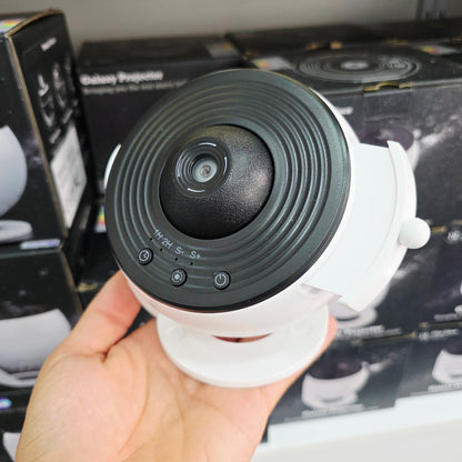 Yıldızlı Gökyüzü Galaksi Projektörü, Film Şeridi Filmi ile LED Işık Gösterisi, 360° Dönüş, 3 Düğmeli Kontrol, USB Güç Kaynaklı, Ev ve Parti Kullanımı, Yatak Odası, Oyun Odası, Tavan Dekorasyonu için - G6L