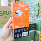 22,5W 10000 mah hızlı pd şarj destekli göztergeli kendisinden typeC lightning kablolu typeC ve usb çıkışlı powerbank apw12 - P2A - KolayMagza