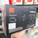 Boombox 2100 rgb ışıklı 360 derece steario ses güçlü çift bass, suya dayanıklı taşınabilir bluetooth hoparlör - H3W - KolayMagza