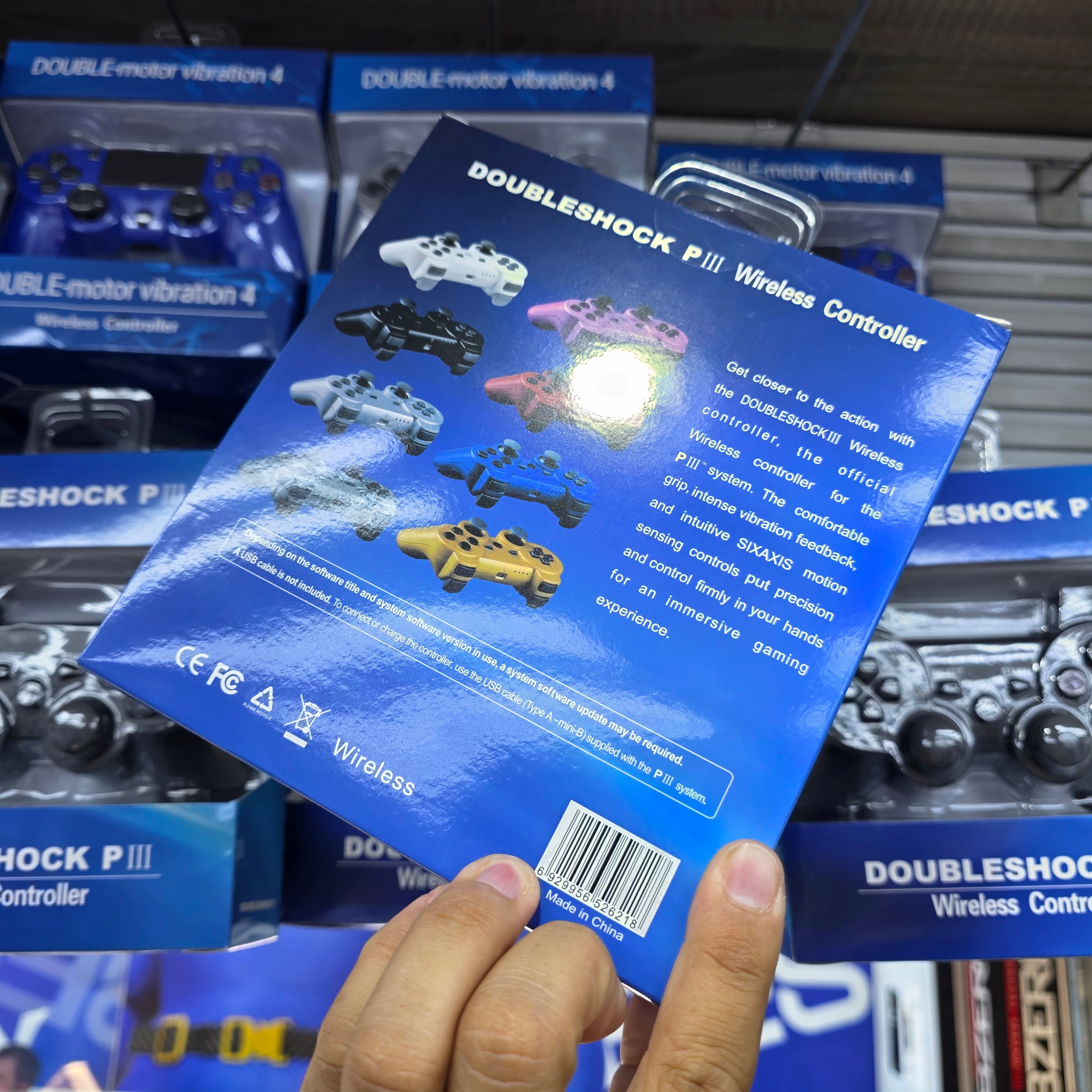 PlayStation kablosuz oyun kolu doubleshock