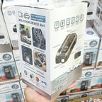 4'ü 1 Arada Taşınabilir Araç Akü Takviye Cihazı (Jump Starter) ve Dijital Hava Kompresörü - 12V Diesel Universal + el fenerli