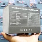4K Ultra HD Vehicle BlackBOX DVR Dual Lens Araç İçi Kamera - WDR Gece Görüşlü Çift Kameralı Yol Kayıt Cihazı
