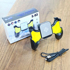 S-03 Mobil Oyun Kolu Gamepad - Dahili Radyatör Soğutucu Fanlı Telefon Standı Mstore