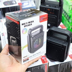 ( 5 adet ) ZQS1372 Taşınabilir Bluetooth Hoparlör - 1200mAh, Super Bass, RGB Işıklı, USB/TF Kart Destekli MBX