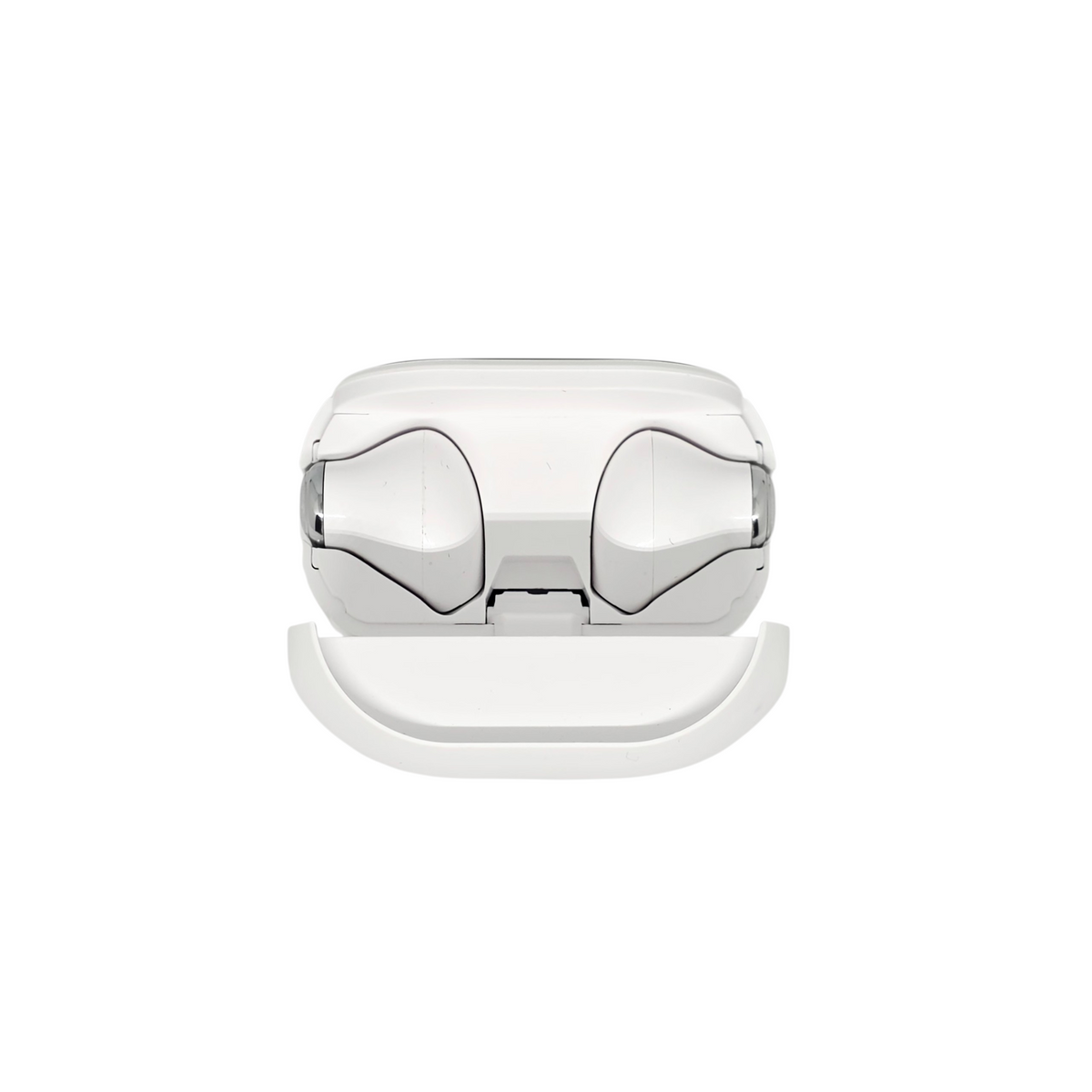 KY55 Akıllı Dijital Ekranlı TWS Bluetooth Kablosuz Kulak İçi Kulaklık - Beyaz JBK