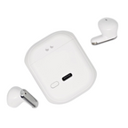 KY55 Akıllı Dijital Ekranlı TWS Bluetooth Kablosuz Kulak İçi Kulaklık - Beyaz JBK