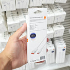 ( 5 adet ) 120W Süper Hızlı Şarj Kablosu 6A Type-C To USB - Dijital Şarj Göstergeli Turbo Hızlı Veri Aktarım Kablosu Tucci