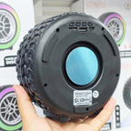 ( 3 adet ) X-502 Tekerlek Tasarımlı RGB Işıklı Kablosuz Bluetooth Hoparlör - Disco Series Mini Speaker Tucci