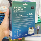 ( 5 adet ) 5metre 8K Ultra HD HDMI Kablo v2.1 - 4320p HDR Destekli Yüksek Hızlı HDTV Kablosu Platoon