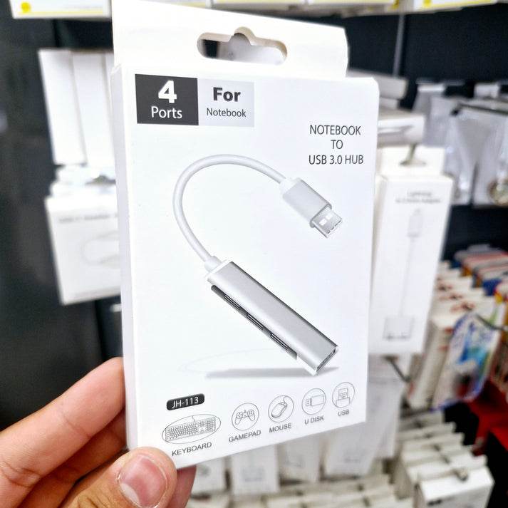 Usb girişli 4ü1 arada usb hub çoğaltıcı jh-113 - D1W - KolayMagza