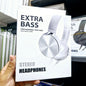 extra bass steareo kablolu mikrofonlu pedli kafa üstü kulaklık xb450