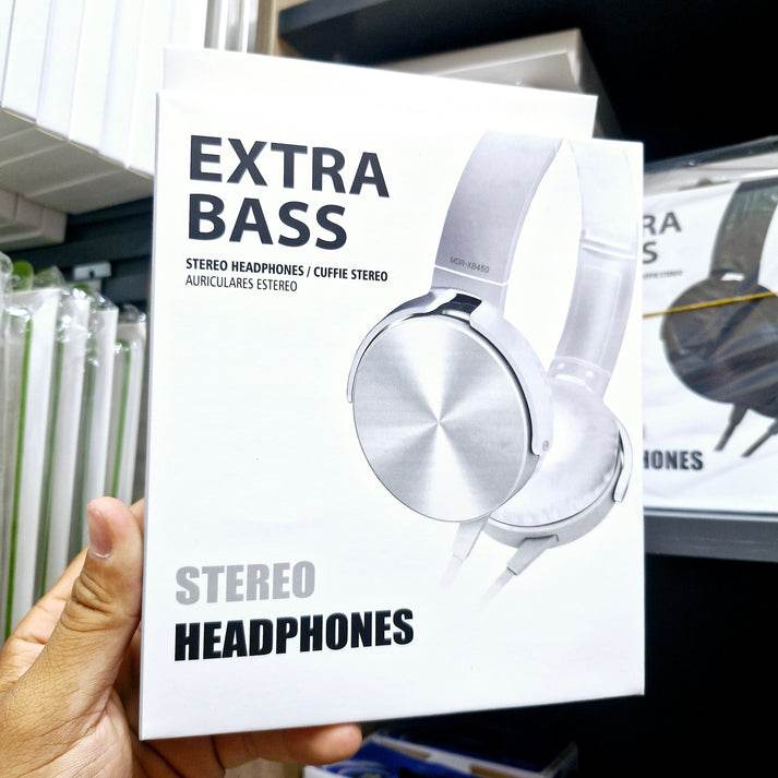 Extra bass steareo kablolu mikrofonlu pedli kafa üstü kulaklık xb450 - U1S - KolayMagza
